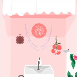 植物や飾りで素敵な空間を演出