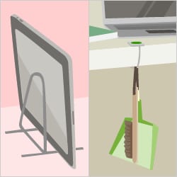 専用のグッズでなくても、代用できるものを見つけましょう