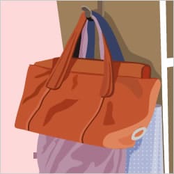 壁にフックを取り付けるのと違って、手持ちの家具なら賃貸住まいでも大丈夫