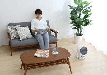 「サーキュレーター」で部屋の温度を均一に