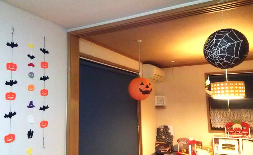 ハロウィンバルーンで気分上々
