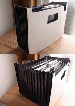 保管する書類は、ジャンルごとに収納