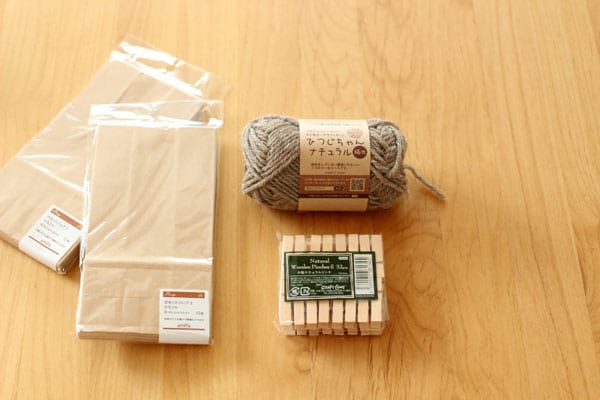 100円ショップの材料で手軽に手作り