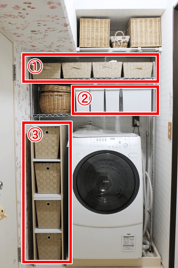 洗濯機周りの収納を倍増させる方法 アイリスプラザ メディア