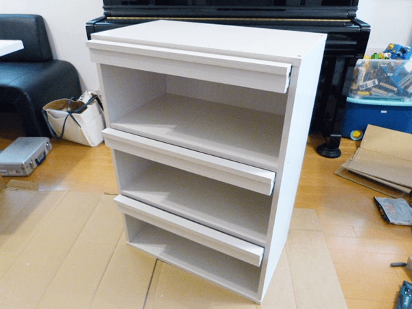 \フラップラックの完成/