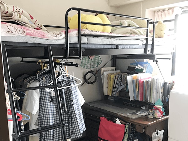 圧迫感を抑えた子供部屋に変身 アイリスプラザ メディア