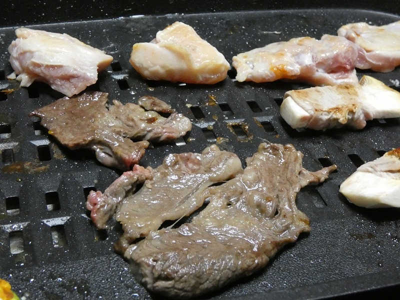 網焼き風ホットプレートモニター