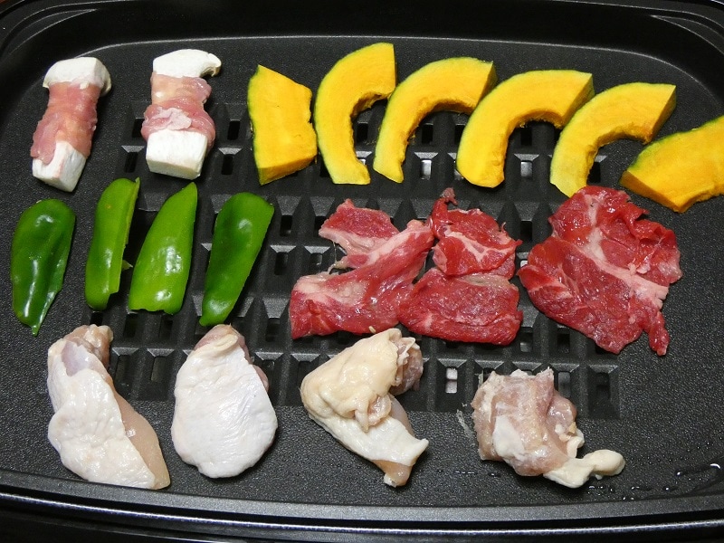 網焼き風ホットプレートモニター