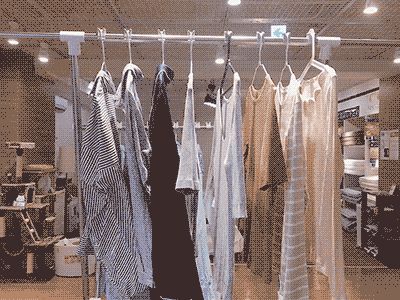 ハンガー固定部品を使った場合