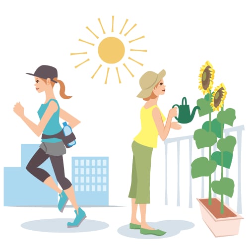 実際、朝活は夏から始める人が多い!