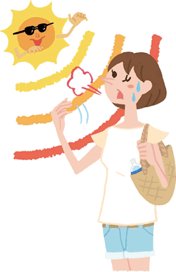汗が嫌いという女性が多いですが、汗をかくのは身体の重要なメカニズム。人類の進化の賜物なのです。