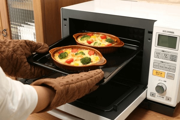 電子レンジの画像