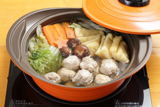 鶏団子の塩ちゃんこ鍋