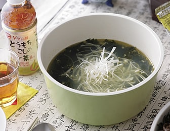 韓国風わかめスープ