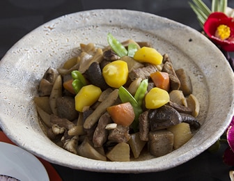 牛肉入り筑前煮