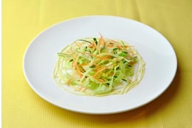 野菜の盛り付け