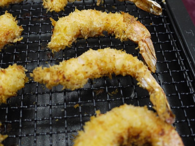 ノンフライ熱風オーブンなら、短時間で一度に揚げ物が作れました。