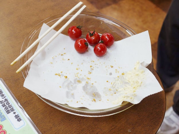 一瞬で完食です