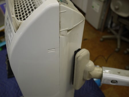 本体もきれいにします。