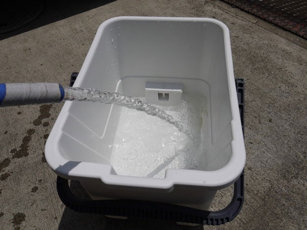 水を入れてすぐ発射準備態勢に。