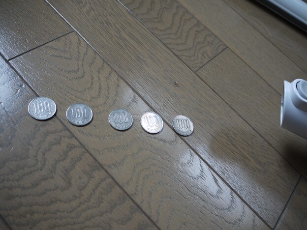100円硬貨×5枚