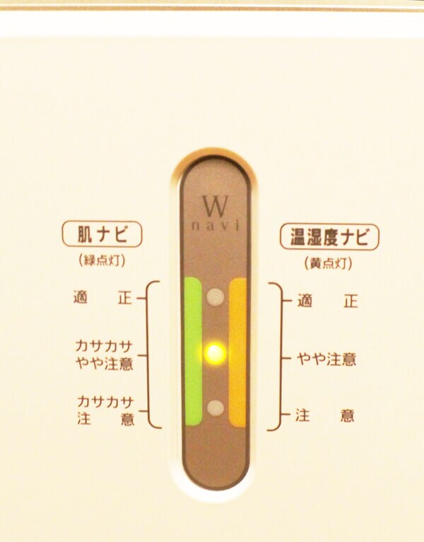 全面にある、2つのナビ表示。