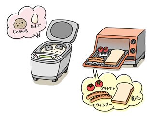 キッチン作業時間を減らせばお金が溜まる?