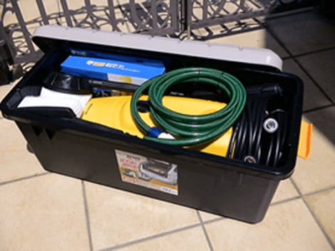 RVBOXにすべてを収納して終了!