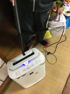 家電にたまったホコリを掃除