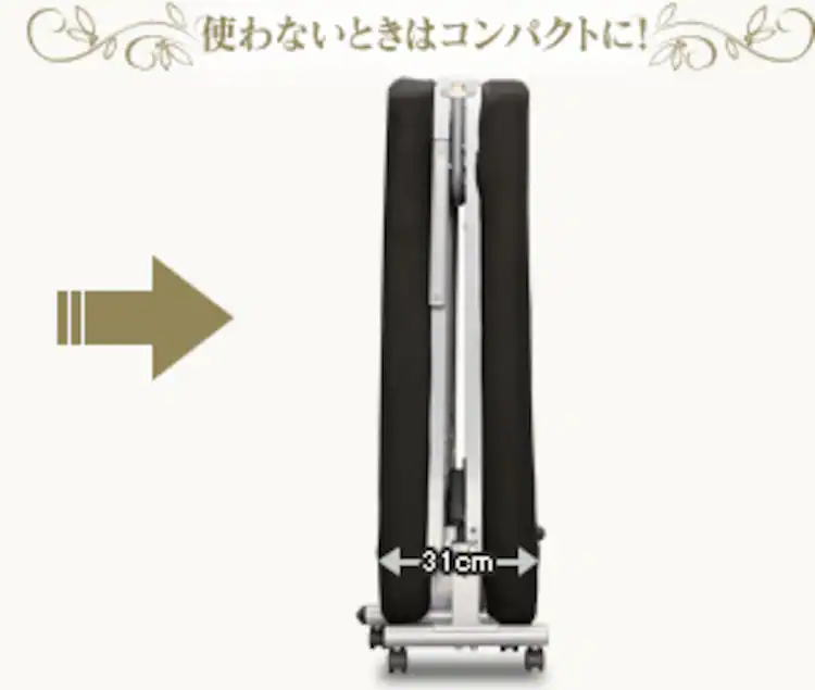 ソファ 1人掛け ベッド シングル 折りたたみ 肘掛け 14段階リクライニング 厚さ8cm OTB-SFN18