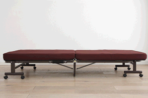 ベッド シングル 折りたたみ 14段階リクライニング 厚さ9cm OTB-TRN7