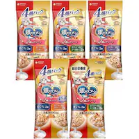 【10個セット】銀のスプーン パウチ 総合栄養食 2種のアソート まぐろ/まぐろ・かつおにかつお節入り 55g×4個  キャットフード ウェットフード