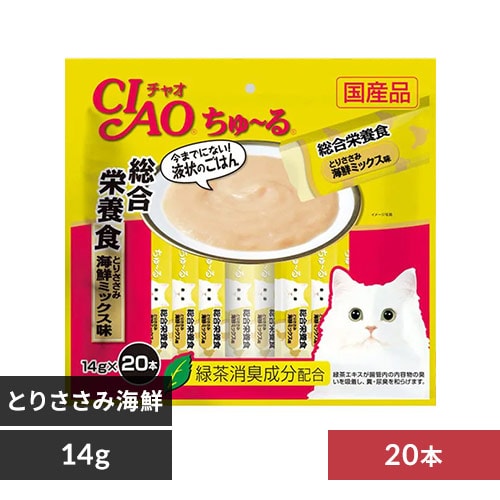CIAO ちゅーる まぐろ味 120本入り CIAO ちゅ～るグルメ 毛玉配慮 まぐろ海鮮バラエティ 120本入り