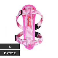 犬 ハーネス ハーネス L ピンクカモ EZYDOG イージードッグ