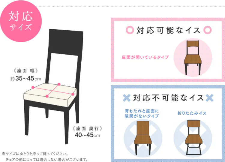 対応サイズ