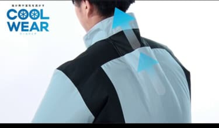 長袖 M クールウェア PRO ファン バッテリーセット グレー3