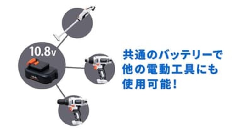  電動ドライバー 10.8V 充電式 本体のみ JCD28-Z13