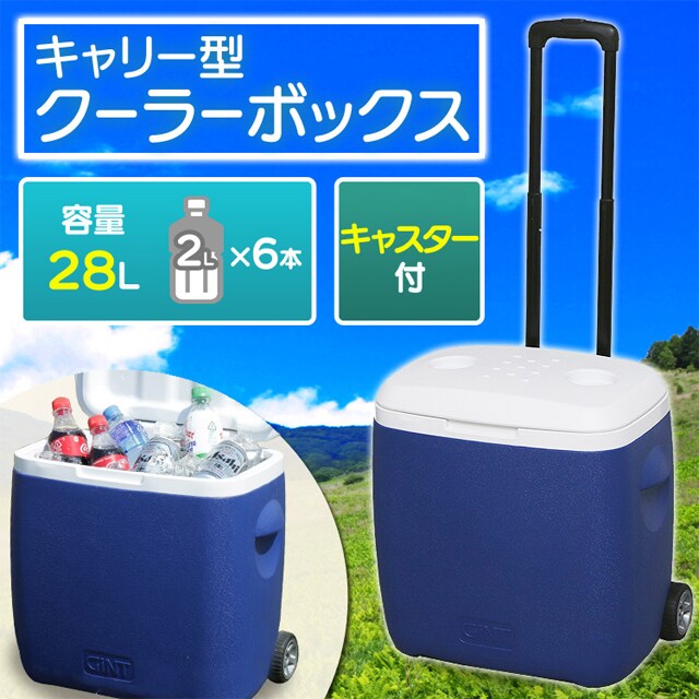 クーラーボックス 28L CB-G002-BL 【プラザセレクト】