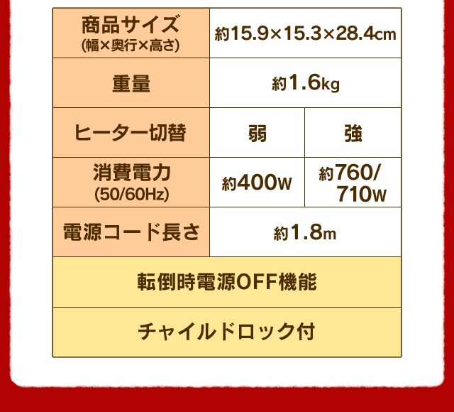 人感センサー付きセラミックヒーターデスク下 Jch D0t H5619f アイリスプラザ アイリスオーヤマ公式通販サイト