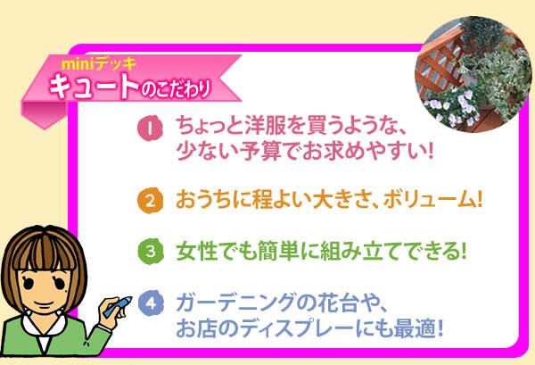 ウッドデッキ 0.75坪セット
