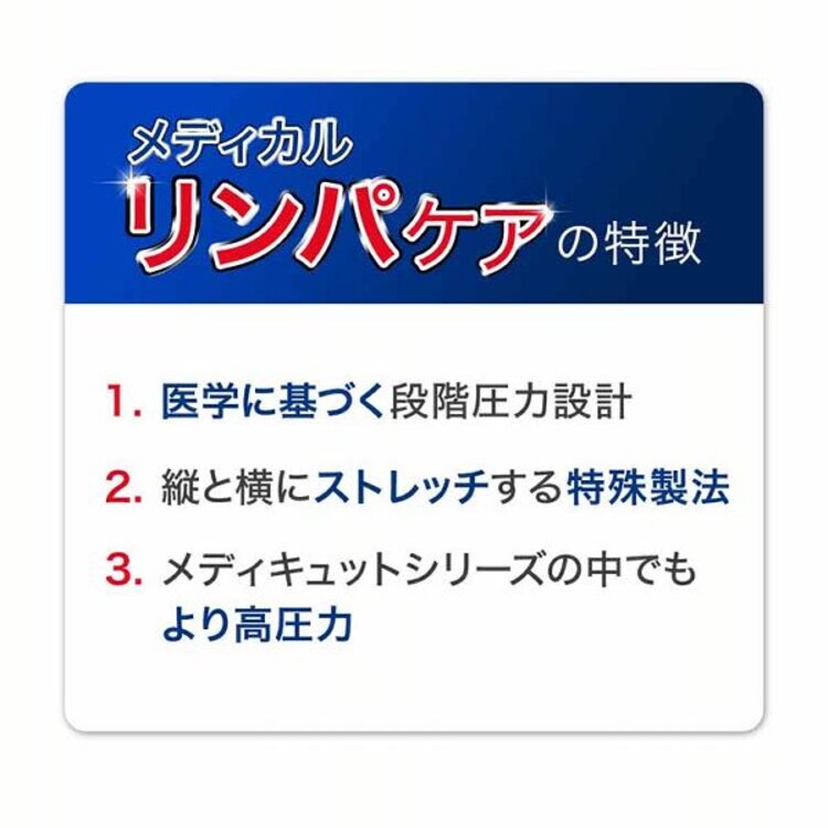 おうちでメディキュット スパッツ L ブラック 【プラザセレクト】