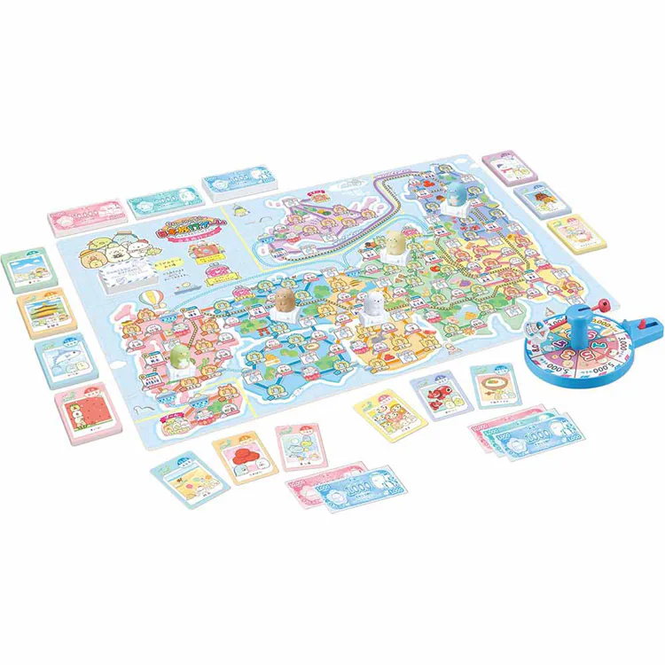 エポック社 すみっコぐらし 日本旅行ゲーム おへやのすみでたびきぶん 【プラザセレクト】