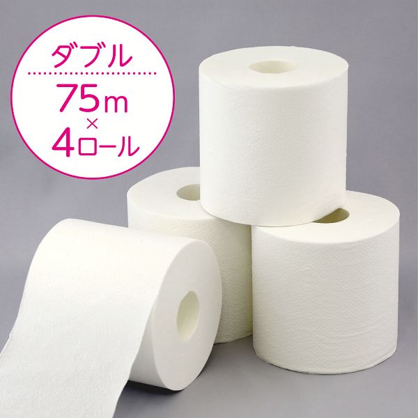 12ロール】スコッティ フラワーパック 3倍長持ち トイレットペーパー 無香料 75mダブル 4ロール×3個セット【プラザセレクト】 7251519  │アイリスプラザ│アイリスオーヤマ公式通販サイト