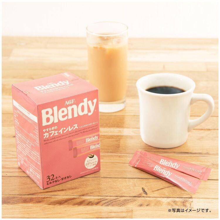 AGF 「ブレンディ」パーソナルインスタントコーヒー やすらぎのカフェインレス スティック32本