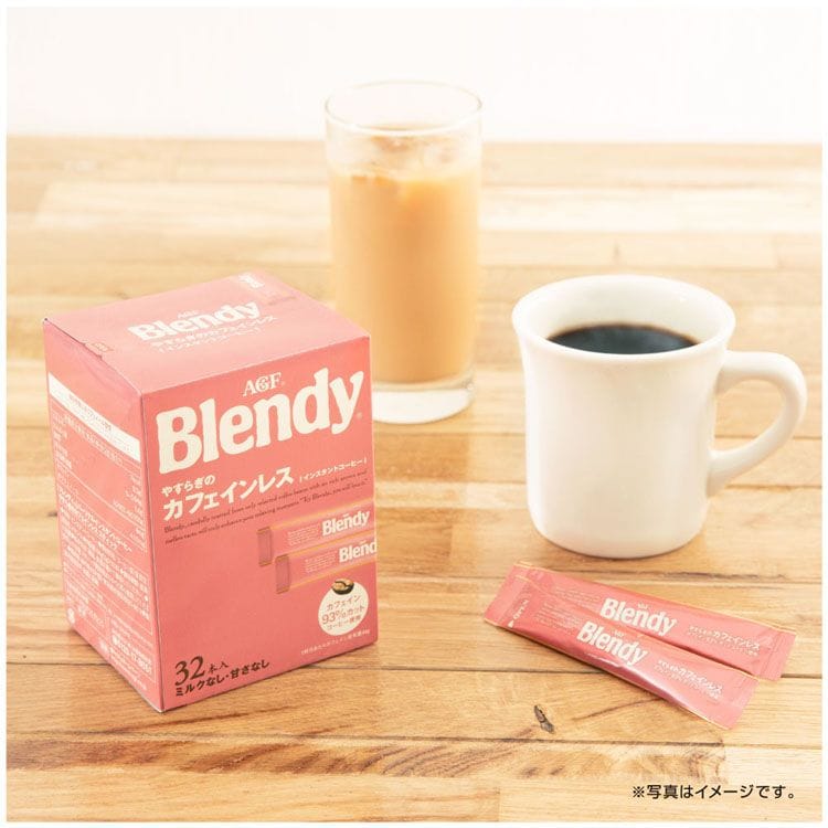 AGF 【2個セット】「ブレンディR」パーソナルインスタントコーヒー やすらぎのカフェインレス スティック32本（スティックコーヒー）（カフェインレス）（インスタント）  【プラザセレクト】【プラザマーケット】 7185838│アイリスプラザ│アイリスオーヤマ公式通販サイト