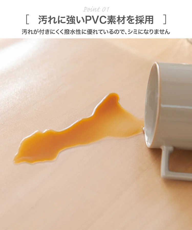 PVCチェアマット 90×120cm