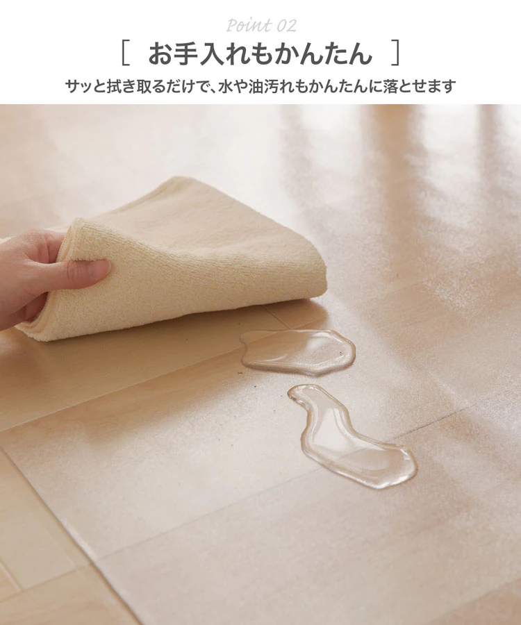 PVCチェアマット 90×120cm