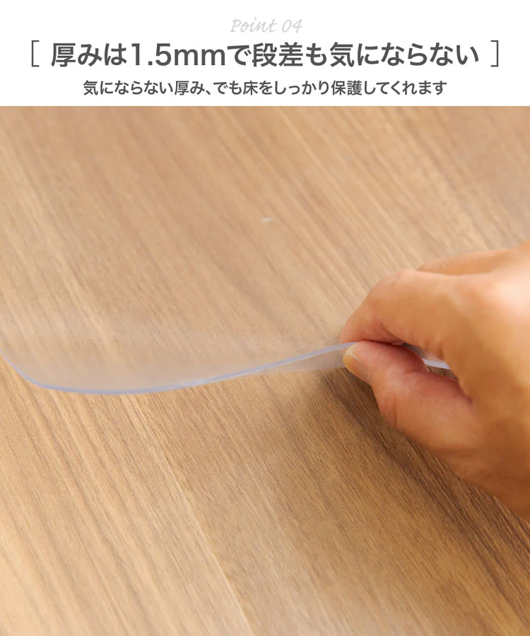 PVCチェアマット 90×120cm