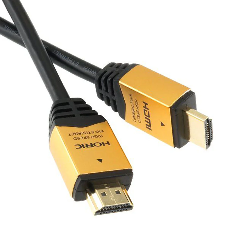 4K60p対応メタルヘッドHDR対応18G対応イーサネットテレビプロジェクターモニタータイプAHDMIケーブル1.5mホーリック