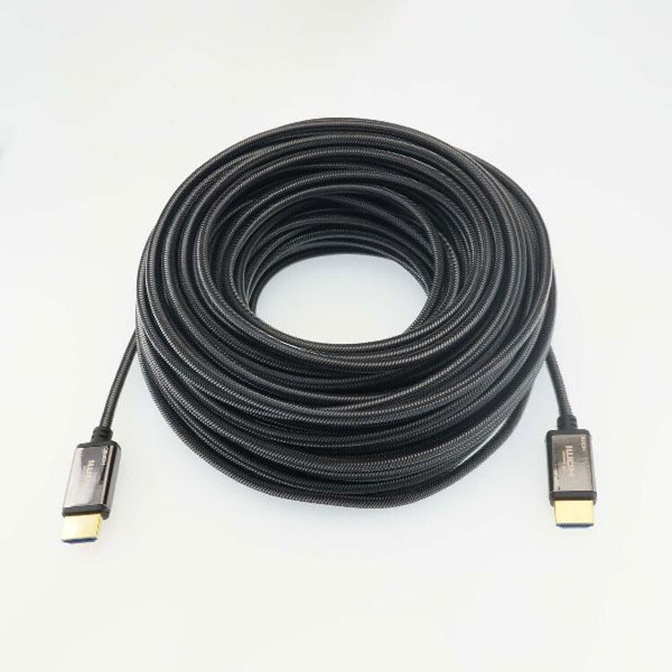 ホーリック 光ファイバー 8KPremium HDMIケーブル 30m メッシュタイプ